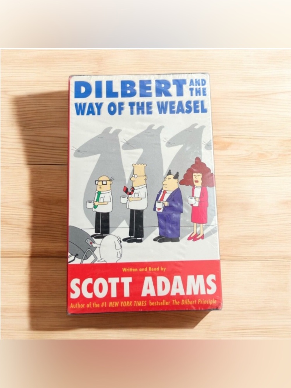 NEW Harper Audio Cassettes Dilbert and the Way of the Weasel Book by Scott Adams